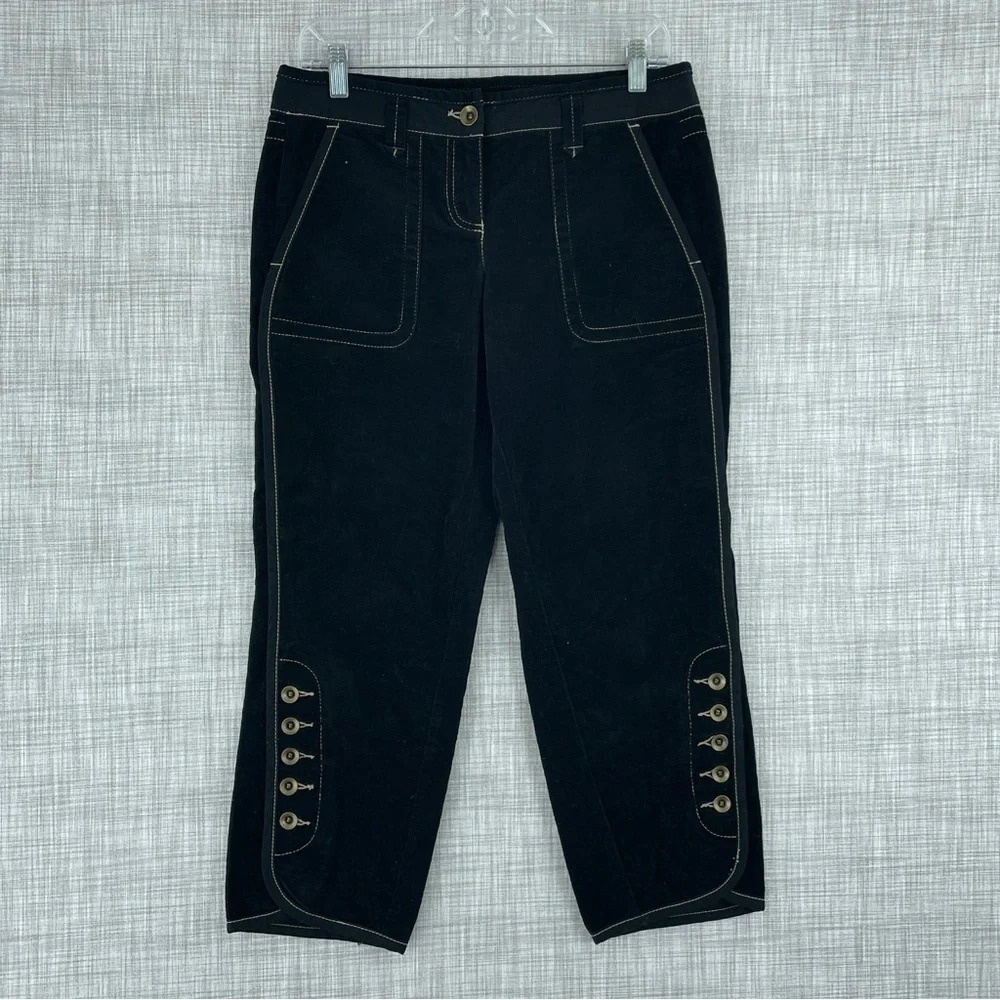 Ann Taylor LOFT Womens Size 4 Corduroy Crop pants 1706